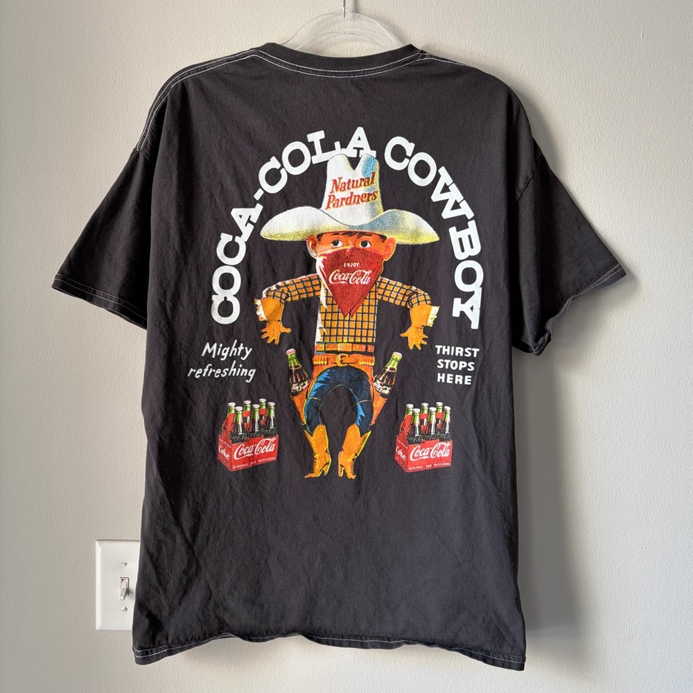 Coca Cola Vintage-Inspired Cowboy T-Shirt